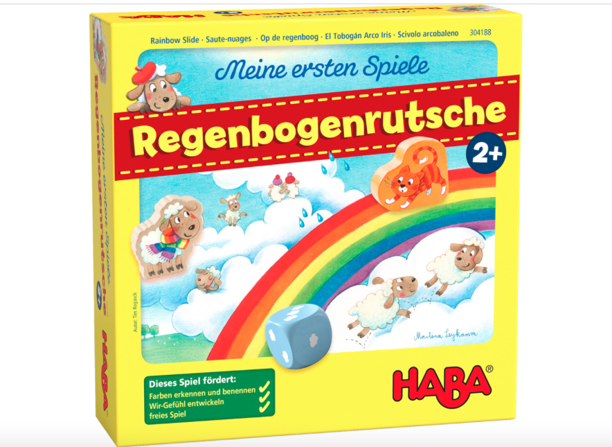 HABA Meine ersten Spiele - Regenbogenrutsche 2+